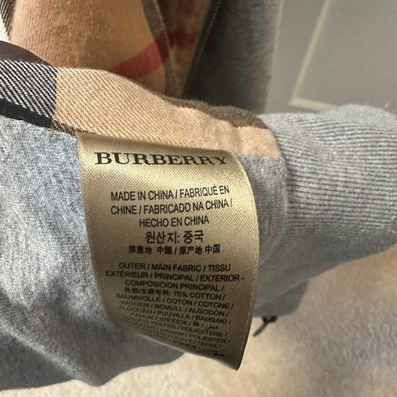 Authentic Burberry hooded sweatshirt - Picture 5 of 5